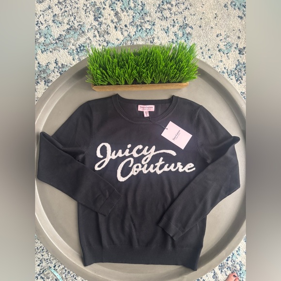 Juicy Couture Black Sweater Size Small - Picture 2 of 7